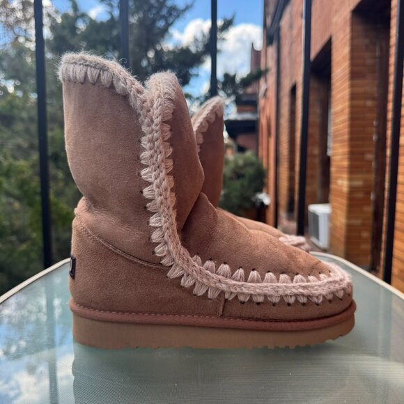 New MOU Creston Eskimo Slipper Boots in Tobacco Brown US 8 / EUR 38 - Picture 9 of 11